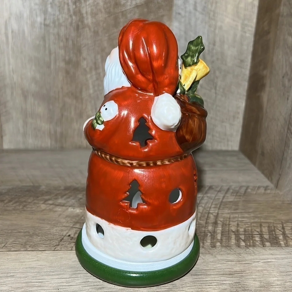 Villeroy Boch 1748 Christmas Ornament Santa Candle Tea Light St Nicholas